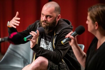 Vyhlásenie päťky René – Anasoft litera gymnazistov 2019 – Václav Kostelanski: Virtuóz (Foto: Juraj Starovecký)